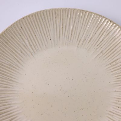 Youthful bite Stoneware Salad Plate -21X2.8 CM