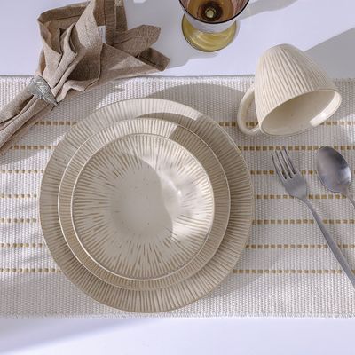 Youthful bite Stoneware Salad Plate -21X2.8 CM