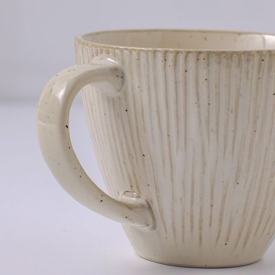 Youthful bite Stoneware Mug -400ML,10.7X9.1 CM