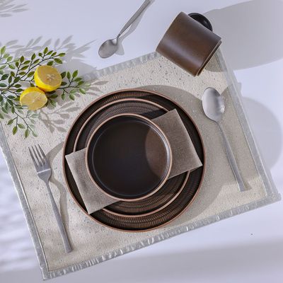 Youthful bite Stoneware Salad Plate -21X1.8 CM
