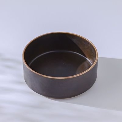 Youthful bite Stoneware Bowl - 15.4X5.8 CM