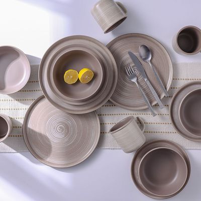 Youthful bite 16-Piece Stoneware Dinner Set -Serves 4
