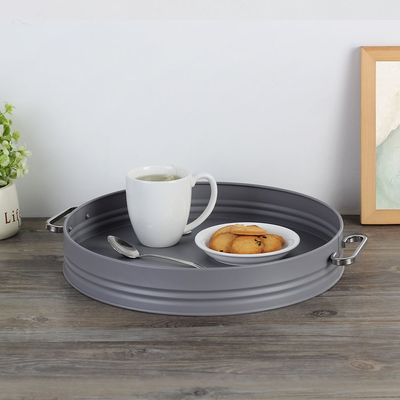 Gravitas Serving Tray Grey 40.5 X 36.2 X 5.5 Hcm