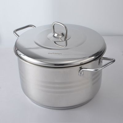 Chef's Delight 9-Piece Stainless Steel Cookware Set