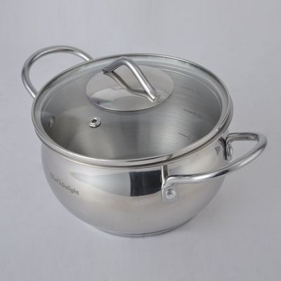 Chef's Delight 9-Piece Stainless Steel Cookware Set