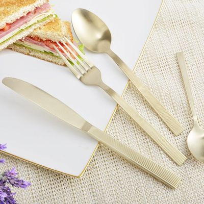Zeenah 24-Piece Cutlery Set -Serves 6