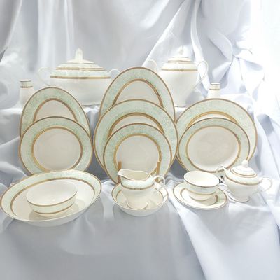 Era 109-Piece New Bone China Dinner Set - Serve 12