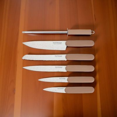 Chef'S Delight 8-Piece Knife Set With Block