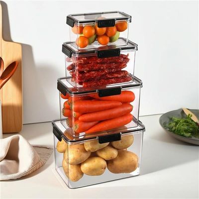 Kitchen Essentials 4-Piece Food Storage Container Set