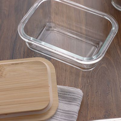 Kitchen Essentials 3-Piece Food Storage Glass Container Set