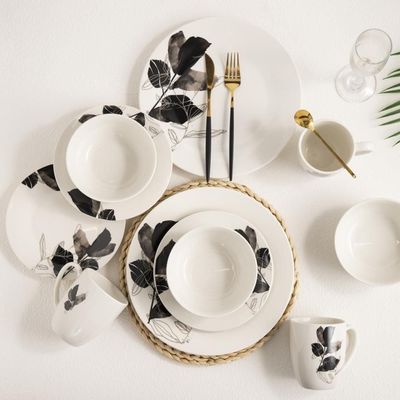 Radiance 16-Piece Porcelain Dinner Set-Serves 4