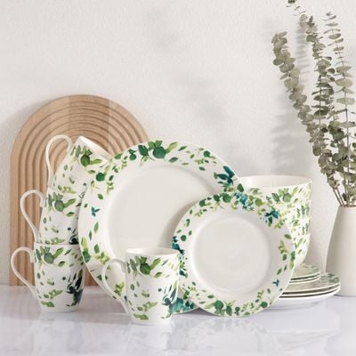 Eminence 16-Piece New Bone China Dinner Set-Serves 4