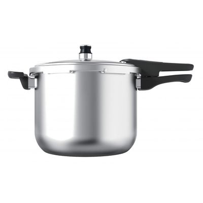 Chef's Delight Long Handle Stainless Steel Pressure Cooker- 6L