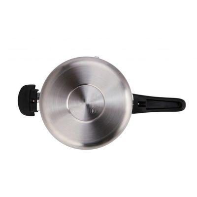 Chef's Delight Long Handle Stainless Steel Pressure Cooker- 6L