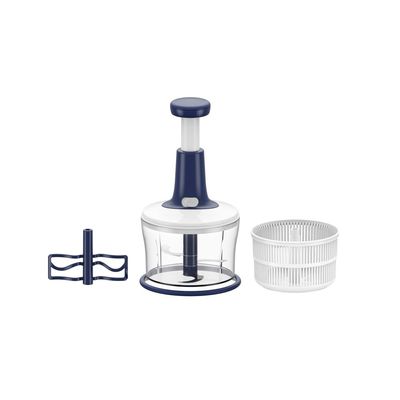 Smile Mom Press Chopper+Mixer+Dryer 1100Ml,15X15X30Cm
