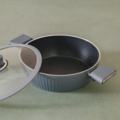 Lines 7-Piece Cristal Cookware Set Titanium Teflon