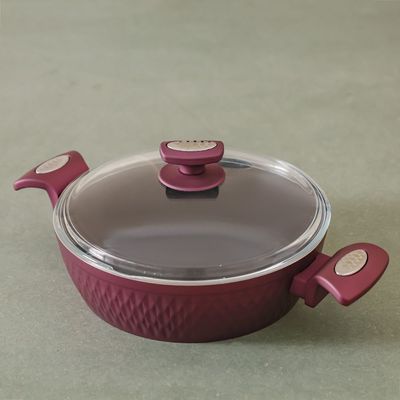 Lines 7-Piece Kristal Cookware Set Titanium Teflon
