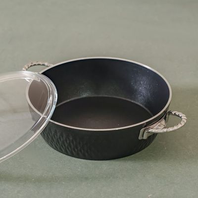 Lines 7-Piece Kristal Cookware Set Titanium Teflon