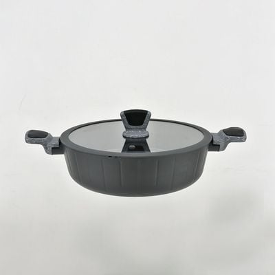 Chef's Delight Stella Shallow Pan with Lid 28X8CM