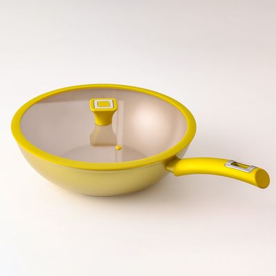 Chef's Delight Brilliant Wok with Lid 32X9.5CM