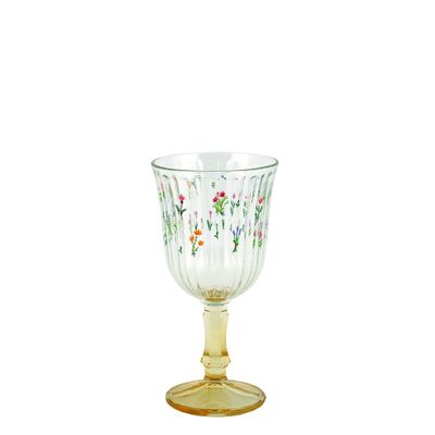 Rakle 4-Piece Painting, Printing Wine Glass Set - 240 Ml