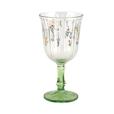 Rakle 4-Piece Painting, Printing Wine Glass Set - 240 Ml