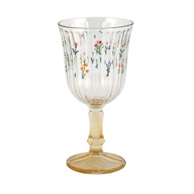 Rakle 4-Piece Painting, Printing Wine Glass Set - 240 Ml