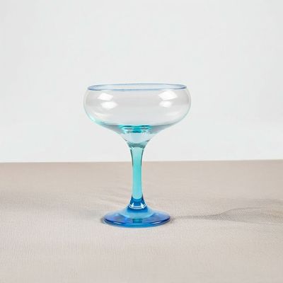 Rakle 4-Piece Painting, Rim Wine Glass Set - 270 Ml