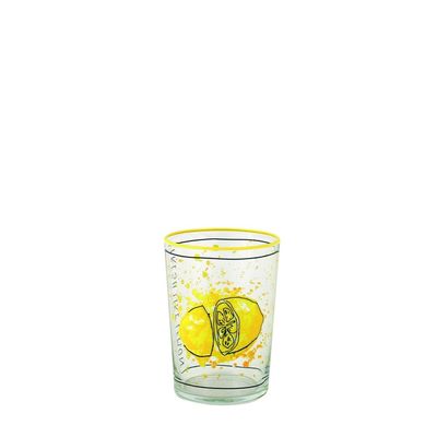 Rakle 4-Piece Printing, Rim Tumbler Glass Set - 510 Ml