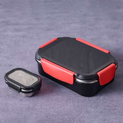 Jaypee Smash Lunch Box Black 850ml