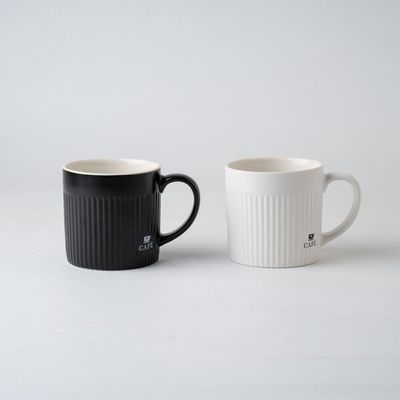 Danube Essential 2-Piece New Bone China Mug Set -370ml 