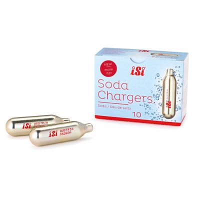 iSi CO2 Soda Siphon Charger 10 Pack 8.4g iSi CO2 Soda Siphon Charger 10 Pack 8.4g
