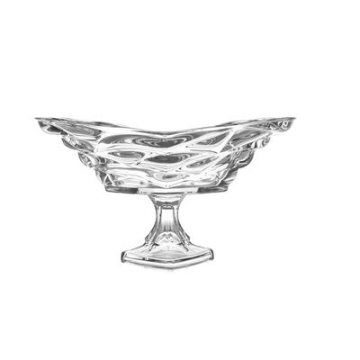 Mondo Bugatti Large Oval Shallow Bowl on Foot 35x21cm