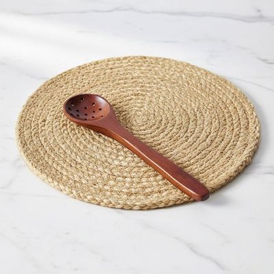 Chef's Delight Slotted Ladle Acacia Wood 7X30X2Cm
