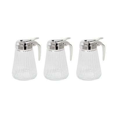 Adrian 3-Piece Glass Oil,Vinegar Pot -300ml