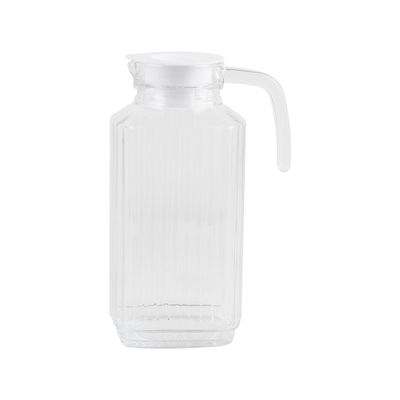 Danube Essential Glass Water Jug with Lid 1600ml
