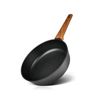 Fissman Deep Frying Pan Vega 24x6.8cm (Aluminum Non Stick Coating)