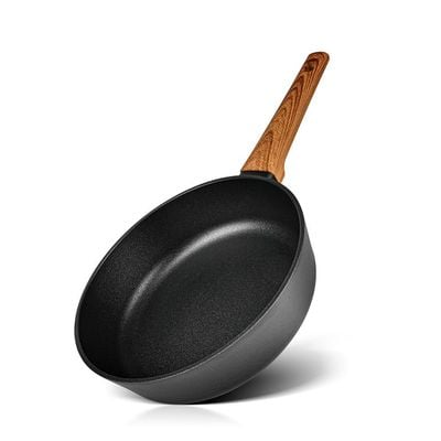 Fissman Deep Frying Pan Vega 24x6.8cm (Aluminum Non Stick Coating)