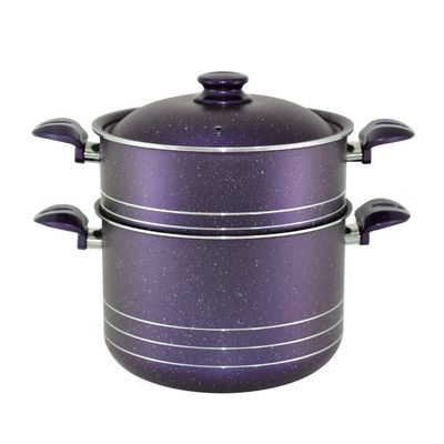 Granitec Purple Couscous Pot Set 26Cm - G-Cpr-3Pc.