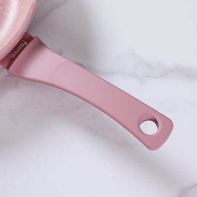 Smoky Pink Marble Coating 20Cm Frypan - 15028