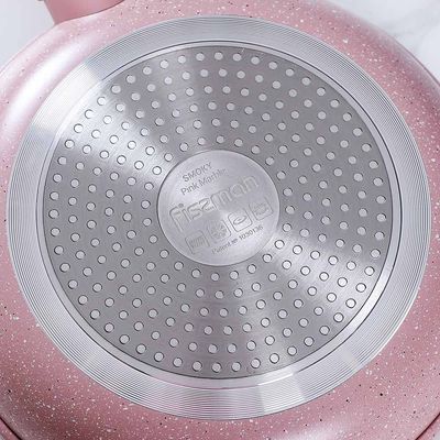 Smoky Pink Marble Coating 20Cm Frypan - 15028