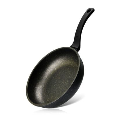 Fissman Non Stick Deep Frying Pan Black 24x7cm