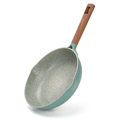 Fissman Frying Pan Non Stick Firenze Series With Induction Bottom Green 26x6.5cm