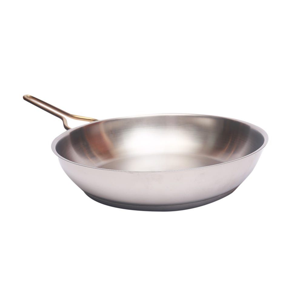 Steel frying 2024 pan online