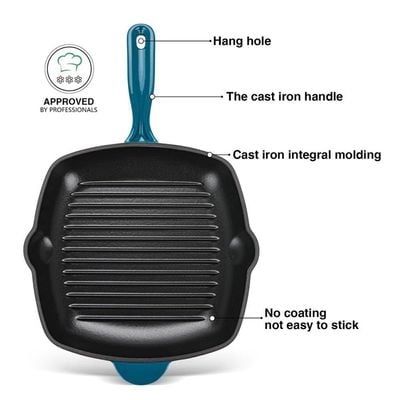 Fissman Square Grill Pan 27X5.0Cm