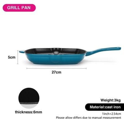 Fissman Square Grill Pan 27X5.0Cm