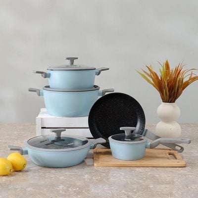 Fissman Velia 9-Pc Cookware Set 