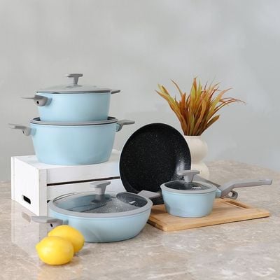 Fissman Velia 9-Pc Cookware Set 