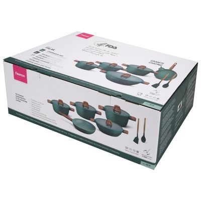 Fissman Falak 11-Pc Cookware Set 