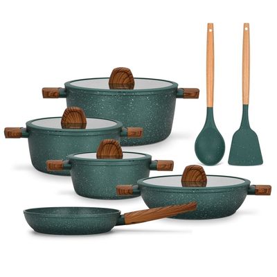 Fissman Falak 11-Pc Cookware Set 